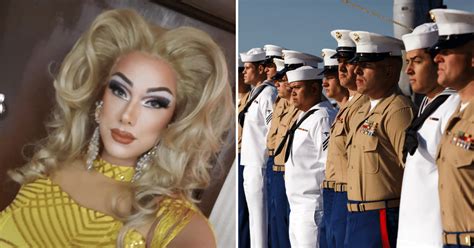 Jun 13, 2023 · A conservative legal organization is demanding top U.S. Navy officials investigate an active-duty sailor and drag queen whom the service used as a “digital ambassador.”. In a Monday letter to ... 